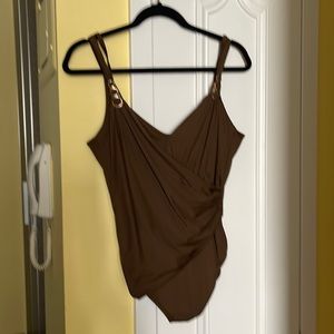 Anna Club by la Perla swimming suit one piece sz 48 Vintage